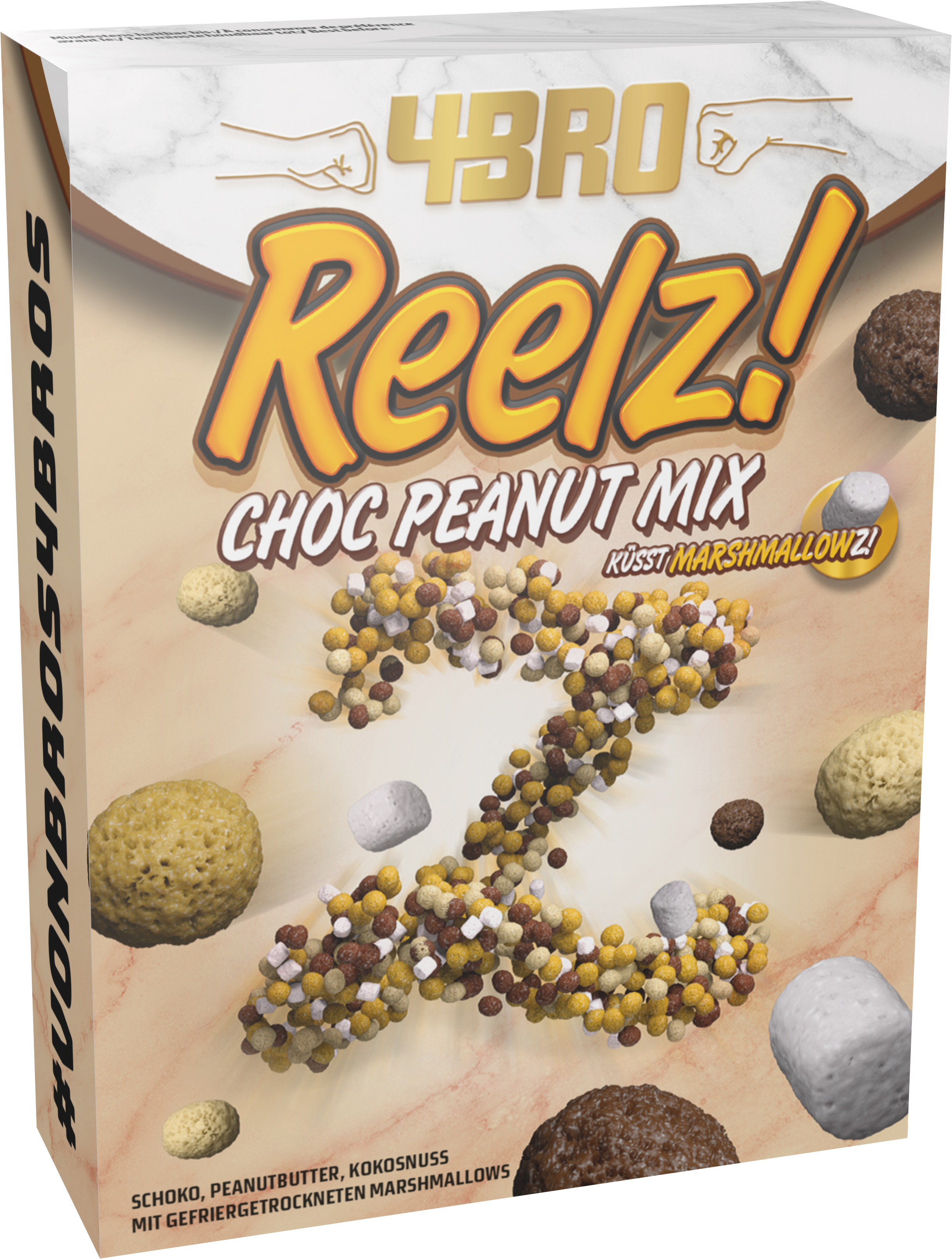 4BRO ReelZ! Choc Peanut Mix 7x250g