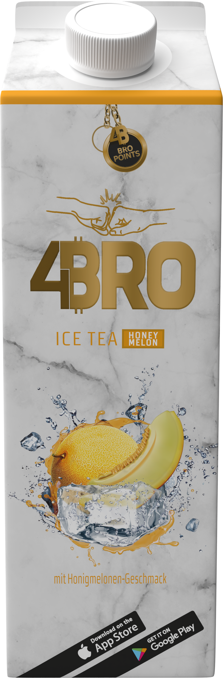 4Bro Ice Tea HONEY MELON 8x1l