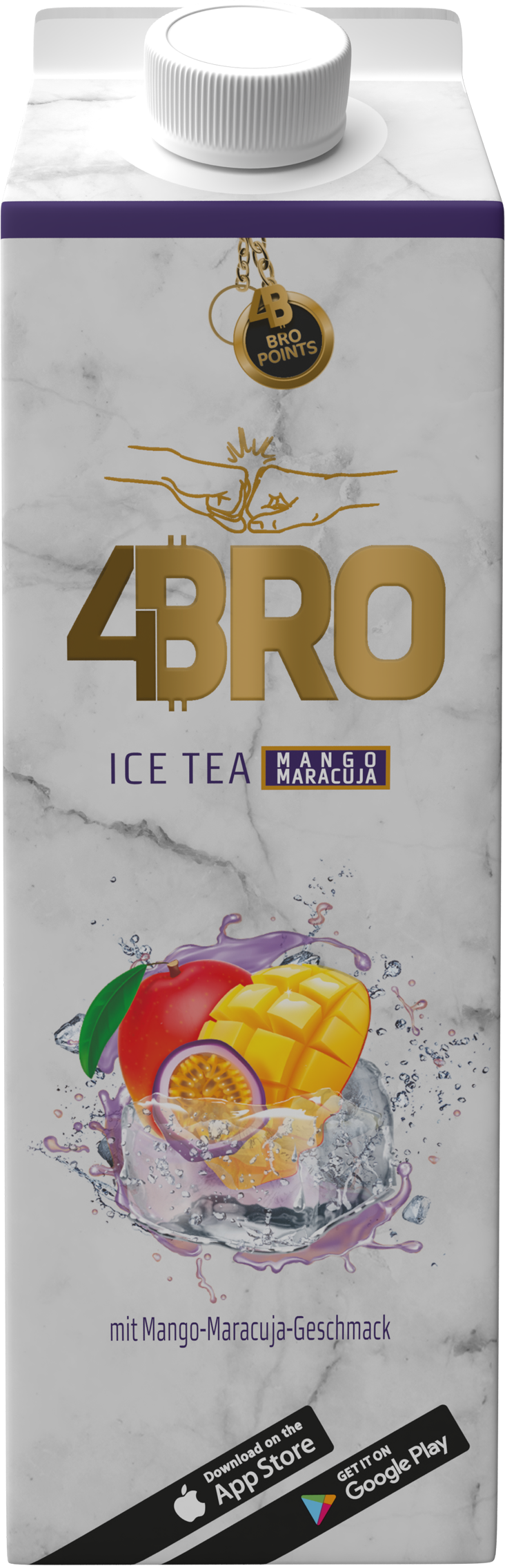 4Bro Ice Tea Mango-Maracuja 8x1l