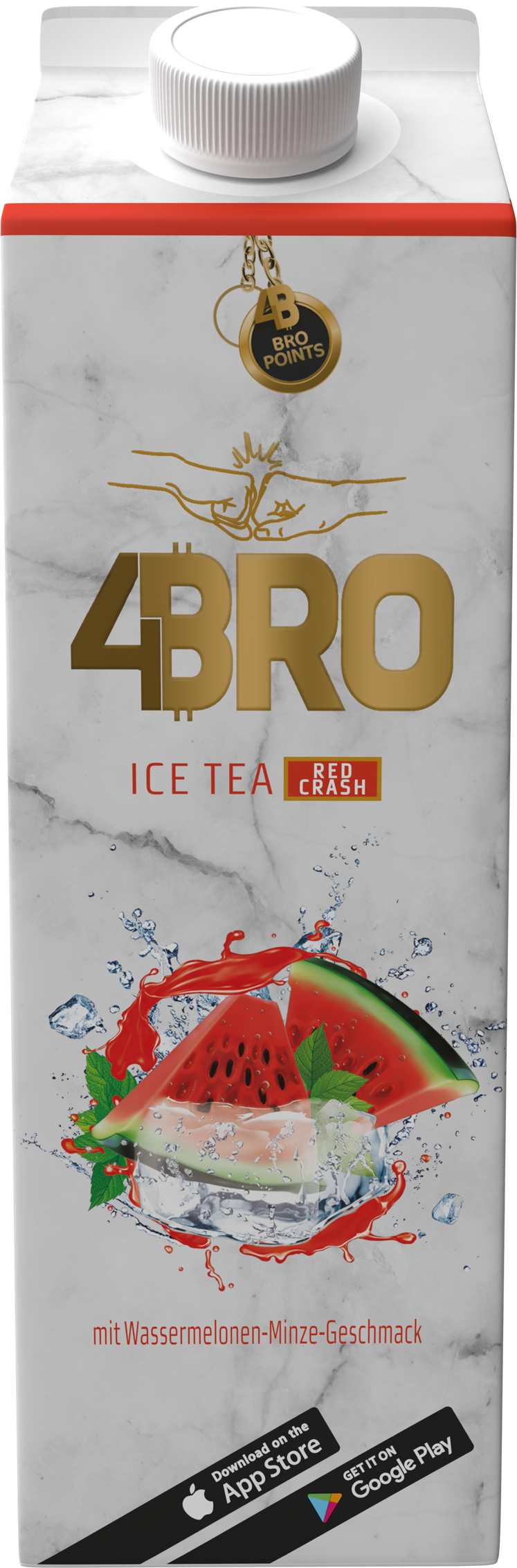 4Bro Ice Tea RED CRASH 8x1l